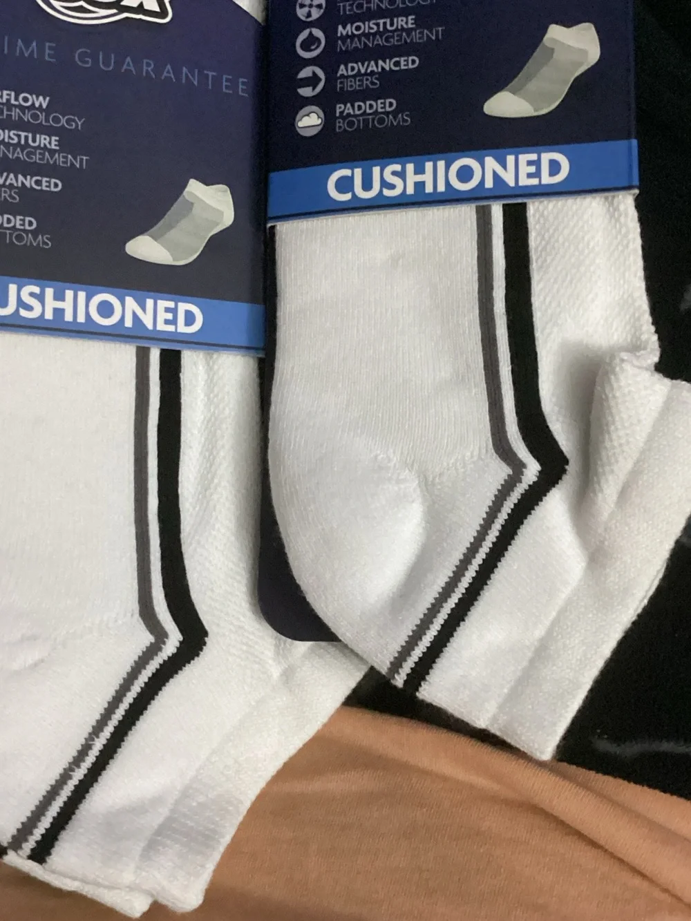 Men’s Cushioned Low Cut Socks 2 sets